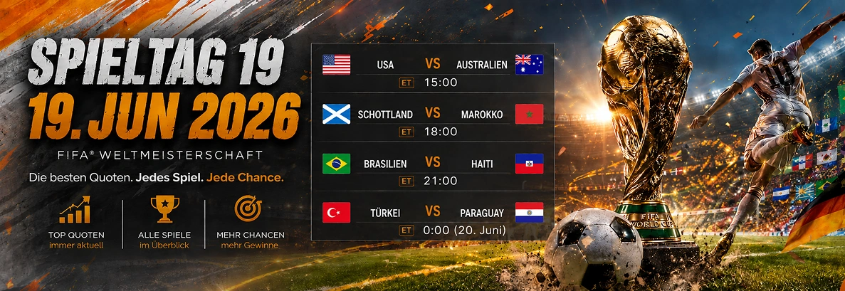 19 Jun 2026 WM-Spiele.