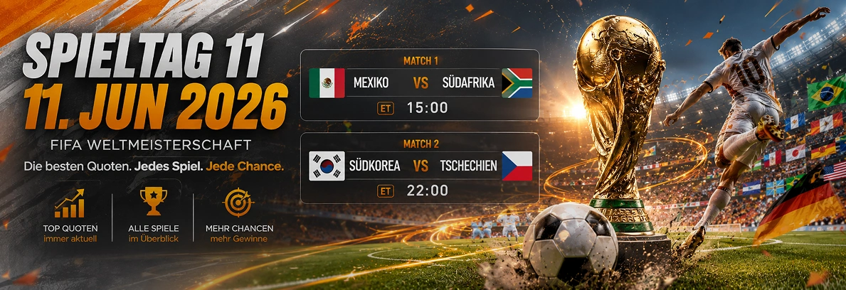 WM 2026 Juni 11.