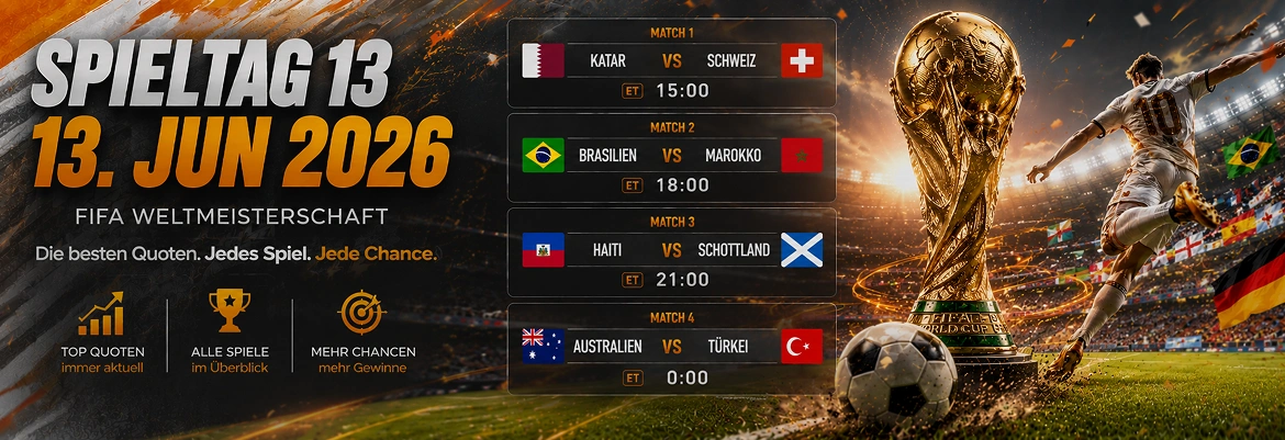 WM 2026 Juni 13.