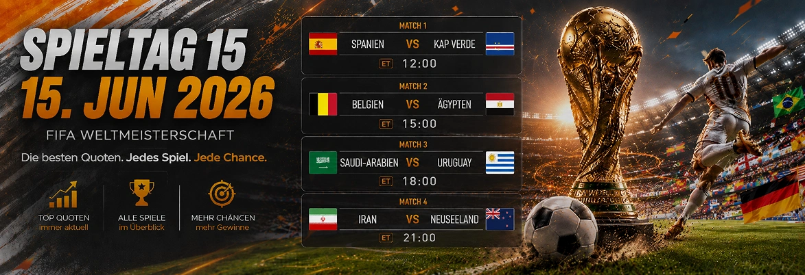 WM 2026 Juni 15.